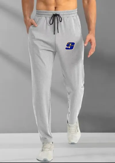 Stylish Blend Regular Track Pant For Men