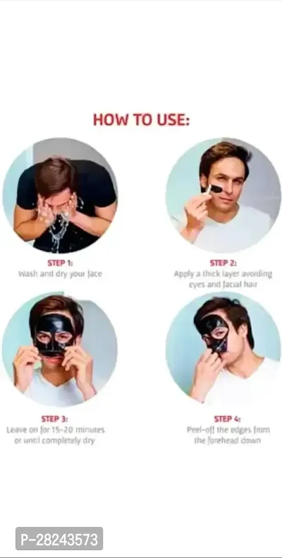 Face charcoal mask for women  men-thumb2