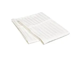 PumPum Luxurious 2 Piece Cotton Pillow Cover Set - 45cm x 69cm,(White)-thumb1
