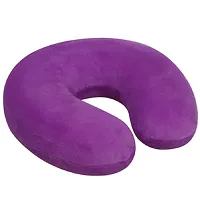 PumPum Neck Travel Pillow,Purple (Pack of 2)-thumb1