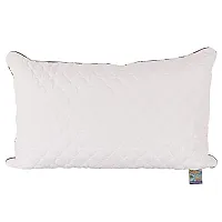 PumPum Ultra Premuim Micro Fiber Quilted Pillow Pack of 1 - (18 * 27 inches),White (36522)-thumb1