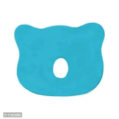 PumPum Memory Foam Baby Head Shaping Pillow with Removable Cover ,SkyBlue-thumb0