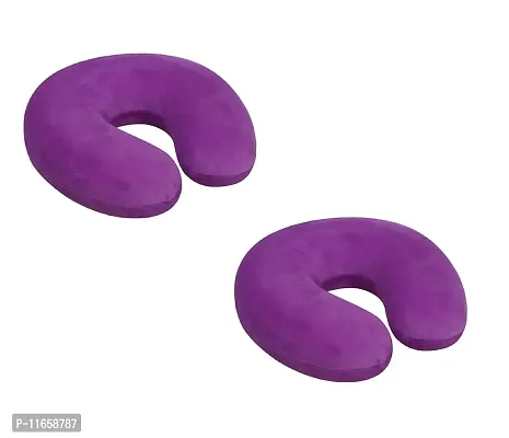 PumPum Neck Travel Pillow,Purple (Pack of 2)