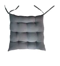 PUM PUM Chair Cushion/Pad Soft Thicken for Office,Home or Car Sitting 14"" x 14"" (Grey,Pack of 1)-thumb2