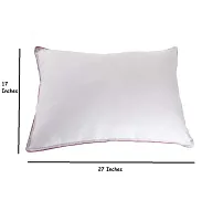 PumPum Hollow Micro Fiber Pillow ,17'x27' Inch ,White ,2 Pieces-thumb1