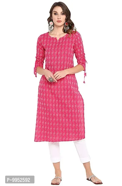 Womens Pure Cotton Straight Kurta-thumb0