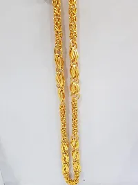 Ethnic Traditional One Gram Gold Glorious Long Chain  Short Daily Wear (20 Inch)Water And Sweat Proof Jawellery-thumb2