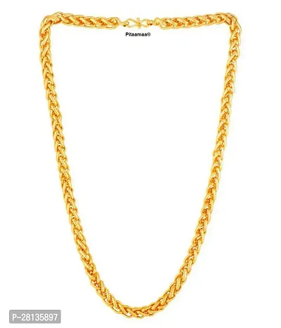 Alluring Golden Brass Chain For Men-thumb0