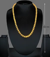 Ethnic Traditional One Gram Gold Glorious Long Chain  Short Daily Wear (20 Inch)Water And Sweat Proof Jawellery-thumb2