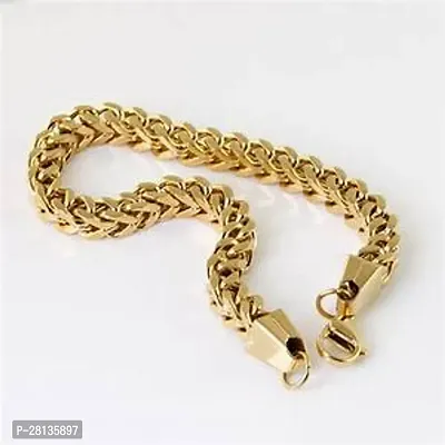 Alluring Golden Brass Chain For Men-thumb2