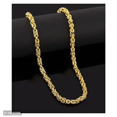 Gold-plated Plated Brass Chain (20 Inch)Water And Sweat Proof Jawellery-thumb4