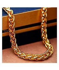 Alluring Golden Brass Chain For Men-thumb1