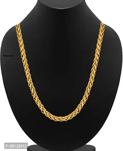 Alluring Golden Brass Chain For Men-thumb0