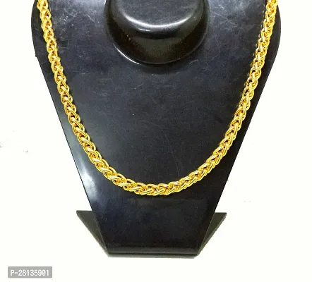 Alluring Golden Brass Chain For Men-thumb0