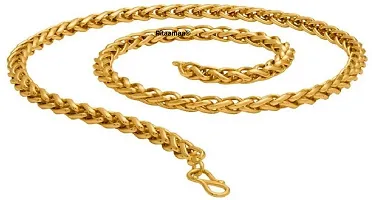 Alluring Golden Brass Chain For Men-thumb1