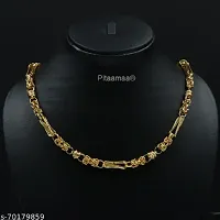 Ethnic Traditional One Gram Gold Glorious Long Chain  Short Daily Wear (20 Inch)Water And Sweat Proof Jawellery-thumb4