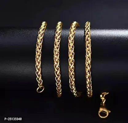 Alluring Golden Brass Chain For Men-thumb2