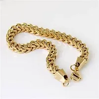 Alluring Golden Brass Chain For Men-thumb2