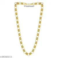 Long Gold-plated Plated Brass Chain (20 Inch)Water And Sweat Proof Jawellery-thumb2