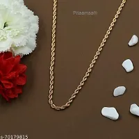 Alluring Golden Brass Chain For Men-thumb3