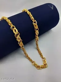 Ethnic Traditional One Gram Gold Glorious Long Chain  Short Daily Wear (20 Inch)Water And Sweat Proof Jawellery-thumb3