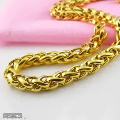 Alluring Golden Brass Chain For Men-thumb4