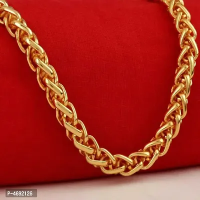 Trendy Alloy Gold Plated Chain For Men-thumb0