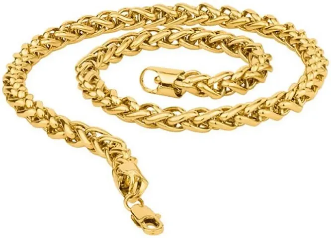 Men's Fashionable Golden Beads Chain