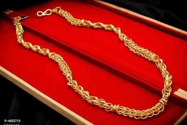 Trendy Alloy Gold Plated Chain For Men-thumb0