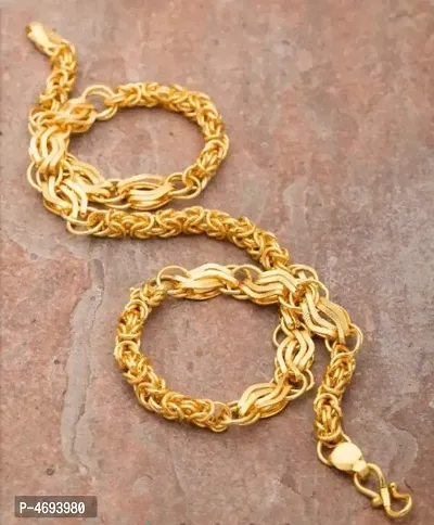Trendy Gold-plated Plated Chain for Men-thumb0