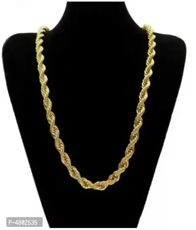 Stylish Trendy Alloy Gold Plated Chain