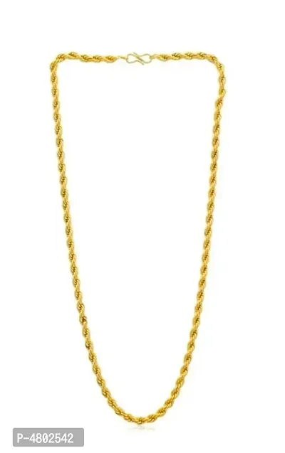 Stylish Trendy Alloy Gold Plated Chain