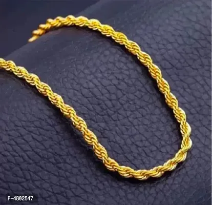 Stylish Trendy Alloy Gold Plated Chain