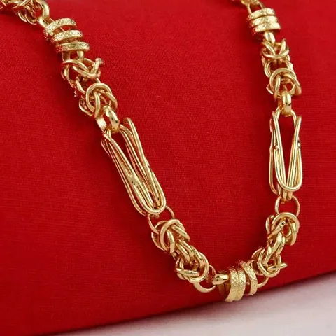 Stylish Brass Chain Water And Sweat Proof Jewellery For Men