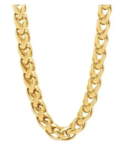 Trendy Designer Alloy Gold Plated Chain