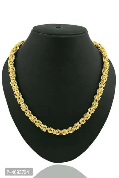 Trendy Alloy Gold Plated Chain For Men