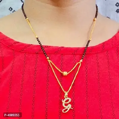 Trendy Attractive Alloy Mangalsutra