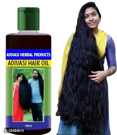 Adivasi hair oil original, Adivasi herbal hair oil for hair growth, Hair Fall Control, For women and men,100ml-thumb3