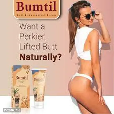 Bumtil Butt Sexy Hip Buttock Enlargement Cream, Bum Bum Cream, Lift Up Buttock Enhancement Massage Cream Hip Lift Up Butt Firm Skin Enlargement Sexy Hip Massage Cream For Brazilian Bum Bum Looking-thumb3