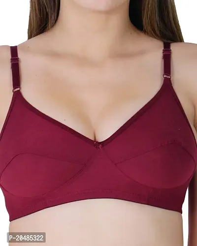 QUEENSFAB Radiance | Comfortable Balconette Bra with Underwire Support, Detachable Straps, and Non-Padded Design | Perfect for Everyday or Special Occasions.-thumb3