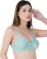 QUEENSFAB Softy | Comfortable Balconette Bra with Underwire Support, Detachable Straps, and Non-Padded Design | Perfect for Everyday or Special Occasions.Dqaizy-thumb2