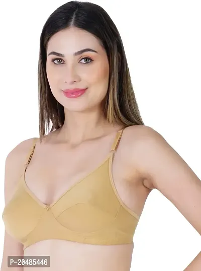 QUEENSFAB Radiance | Comfortable Balconette Bra with Underwire Support, Detachable Straps, and Non-Padded Design | Perfect for Everyday or Special Occasions.-thumb0