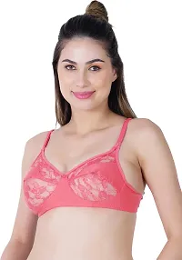 QUEENSFAB BREEZA | Comfortable Balconette Bra with Underwire Support, Detachable Straps, and Non-Padded Design | Perfect for Everyday or Special Occasions.-thumb2