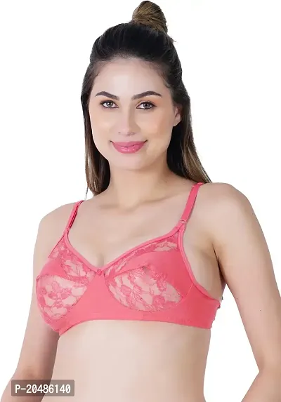 QUEENSFAB BREEZA | Comfortable Balconette Bra with Underwire Support, Detachable Straps, and Non-Padded Design | Perfect for Everyday or Special Occasions.-thumb3