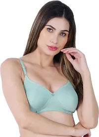 QUEENSFAB Softy | Comfortable Balconette Bra with Underwire Support, Detachable Straps, and Non-Padded Design | Perfect for Everyday or Special Occasions.Dqaizy-thumb4