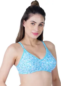 QUEENSFAB Taniya | Comfortable Balconette Bra with Underwire Support, Detachable Straps, and Non-Padded Design | Perfect for Everyday or Special Occasions.-thumb2