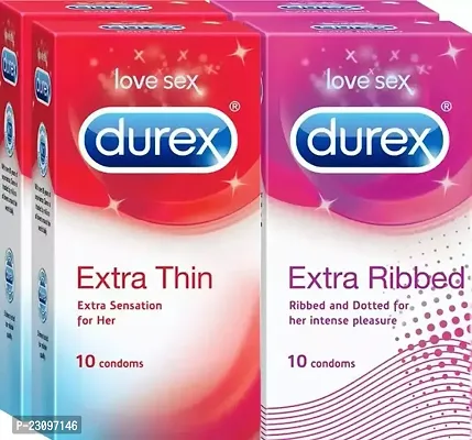 Durex Multi-Pack C - 10 Count (Pack Of 2 Each, 40s)-thumb0