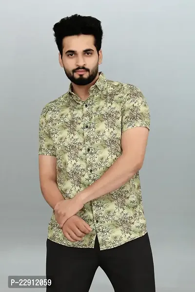 Stylish Fancy Polycotton Printed Casual Shirts For Men