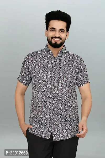 Stylish Fancy Polycotton Printed Casual Shirts For Men