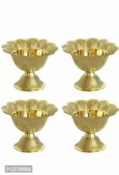 Jyoti Deepak Diwali Devdas Deepak (Diya Oil Lamp) for Puja Home D?cor Deepak for mandir Brassnbsp;-thumb0